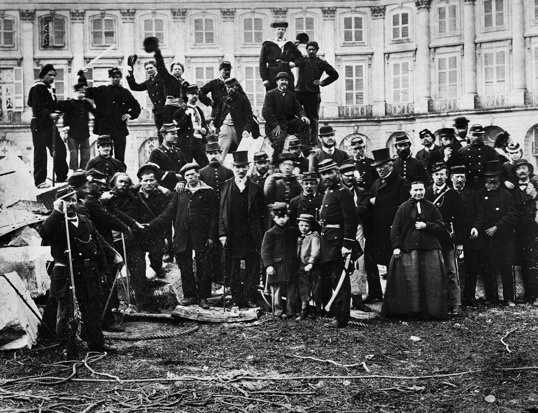 La Commune de Paris (1871). Vue de la place Vendôme © Parisienne de photographie