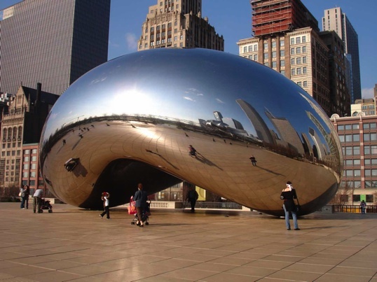 Anish Kapoor: Cloud Gate (2004-2006) © DR Anish Kapoor: Cloud Gate (2004-2006) © DR