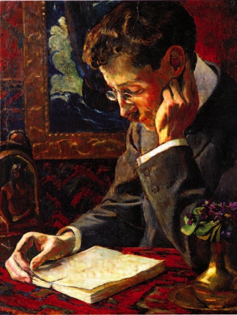 George-Daniel de Monfreid (1856-1929) Portrait de Victor Segalen, 1909 Huile sur toile Collection particulière