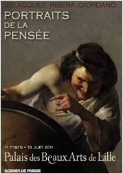 Exposition « Portraits de la pensée» au Palais des Beaux-Arts de Lille du 11 mars au 13 juin 2011 Exposition « Portraits de la pensée» au Palais des Beaux-Arts de Lille du 11 mars au 13 juin 2011