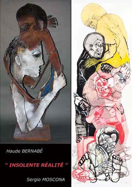 Exposition Sergio Moscona et Haude Bernabé, Insolente réalité, à la Galerie Claire Corcia, Paris, du 16 mars au 28 mai 2011
