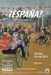Exposition ¡ España ! Galerie des Beaux-Arts de Bordeaux, du 30 mars au 30 mai 2011