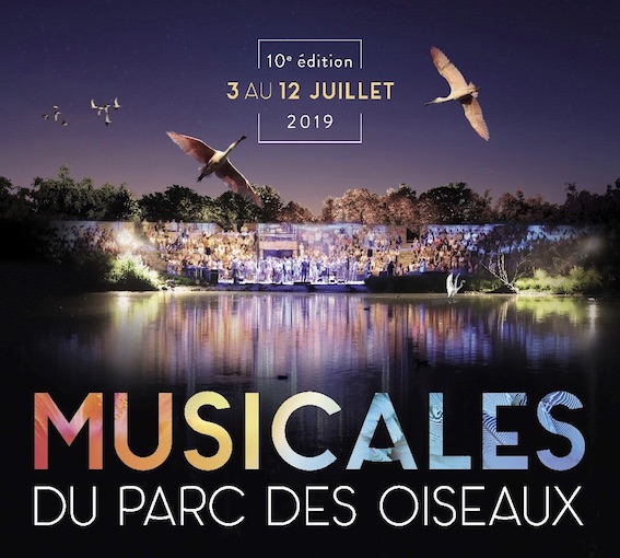 Villars les Dombes, Ain, Musicales du Parc des Oiseaux : la billetterie des Musicales 2019 est ouverte !