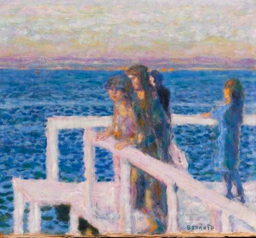 Pierre Bonnard Le débarcadère (ou L’embarcadère) de Cannes (détail), 1934 huile sur toile, 43,5 x 56,5 cm Hahnloser/Jaeggli Stiftung Winterthour, Villa Flora © photo Reto Pedrini, Zurich © 2011, ProLitteris, Zurich Pierre Bonnard Le débarcadère (ou L’embarcadère) de Cannes (détail), 1934 huile sur toile, 43,5 x 56,5 cm Hahnloser/Jaeggli Stiftung Winterthour, Villa Flora © photo Reto Pedrini, Zurich © 2011, ProLitteris, Zurich