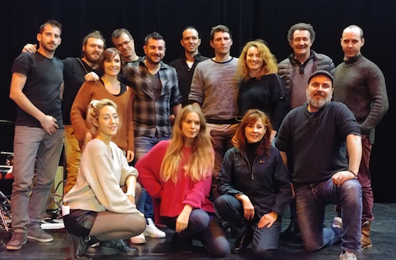 La troupe de Trois de la marine © DR La troupe de Trois de la marine © DR