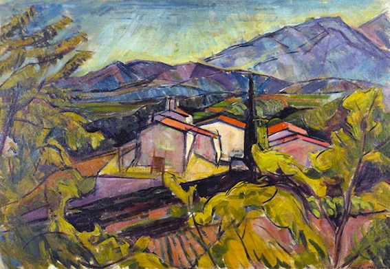 André Masson, Le Couvent des Capucins à Céret, 1919, Musée d'art moderne de Céret, Photo Joseph Gibernau/Studio Pyrénées