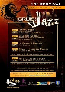 Cruis en Jazz 2011, c'est du 5 au 14 août 2011