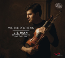 Bach, Sonatas & Partitas par Mikhail Pochekin, violon. Sortie le 9 janvier chez Solo Musica Bach, Sonatas & Partitas par Mikhail Pochekin, violon. Sortie le 9 janvier chez Solo Musica