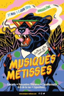 44e édition de Musiques Métisses, 31 mai, 1er et 2 juin 2019 à Angoulême