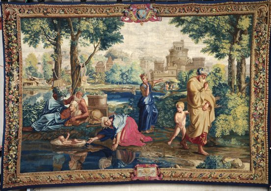 Poussin et Moïse. Du dessin à la tapisserie, du 30 juin au 26 septembre 2011 à Galerie des beaux-arts de Bordeaux