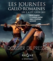 Les journées gallo-romaines au musée gallo-romain de Saint-Romain-en-Gal-Vienne les 3, 4, et 5 juin 2011
