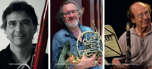 Carlo Colombo, André Cazalet, Michel Lethiec © DR Carlo Colombo, André Cazalet, Michel Lethiec © DR