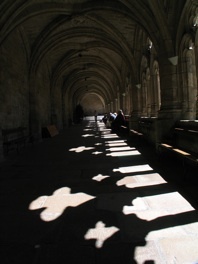 Cloître de l'abbaye de la Chaise-Dieu © Pierre Aimar