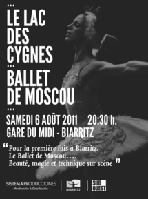 Le Ballet de Moscou pour la première fois à Biarritz le 6 août 2011 Le Ballet de Moscou pour la première fois à Biarritz le 6 août 2011