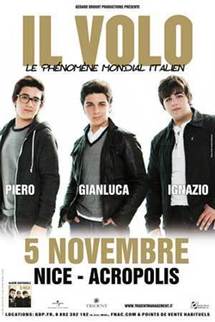 Il Volo en concert samedi 5 novembre 2011 à Nice