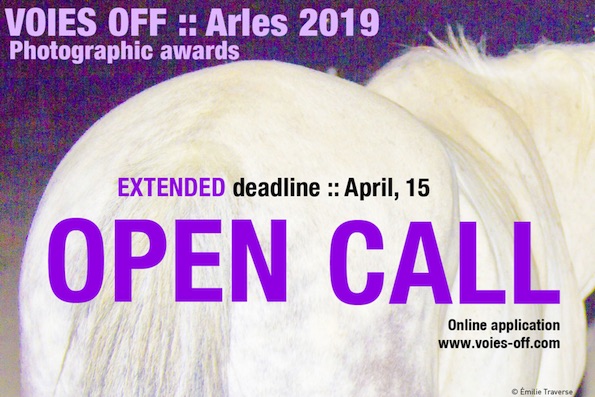 Photographie Arles : appel à candidatures Prix Voies Off 2019