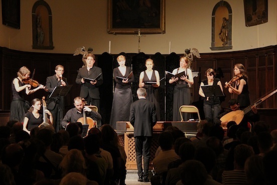 Guichets fermés pour l’ensemble Correspondances au Festival Labeaume en musiques (2011)