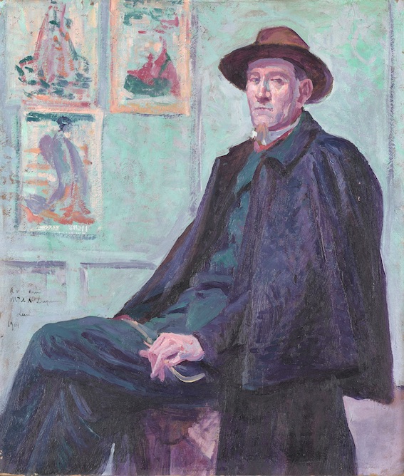 Maximilien Luce, Félix Fénéon, 1901, huile sur toile, 45,5 x 39 cm © musée d’Orsay, Paris