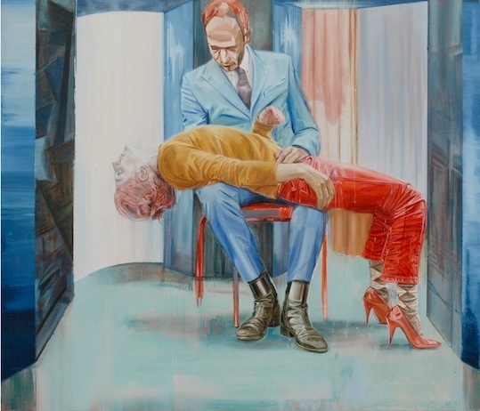 Piéta 2, 2011 Huile sur toile 185 x 215 cm