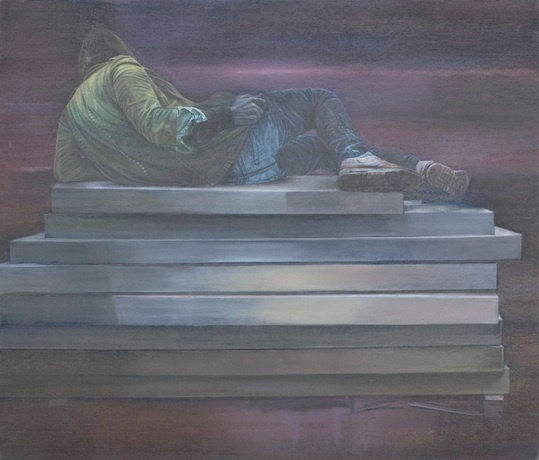 Amnésie, 2011 Huile sur toile 195 x 215 cm Amnésie, 2011 Huile sur toile 195 x 215 cm