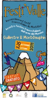 Culturel et festif, Le Festi'Vallé ! du 30 septembre au 2 octobre 2011 dans le Guillestrois