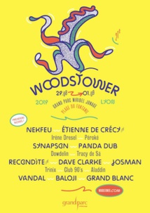 Festival Woodstower du jeudi 29 août au dimanche 1 septembre 2019, Grand Parc Miribel Jonage