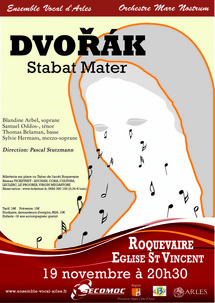 Stabat Mater de Dvorák  par l'Ensemble Vocal d'Arles le 19 novembre 2011 à Roquevaire (13)