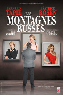 Les Montagnes Russes avec Bernard Tapie et Béatrice Rosen, théâtre Croisette, Cannes, le 12 novembre 2011