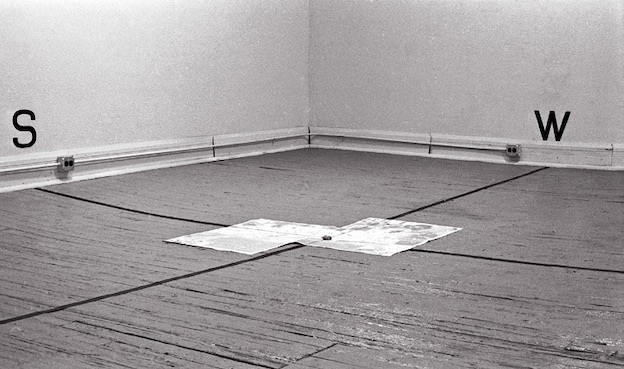 Àngels Ribé, North-South-East-West, installation, 1973 © A. Ribé Àngels Ribé, North-South-East-West, installation, 1973 © A. Ribé