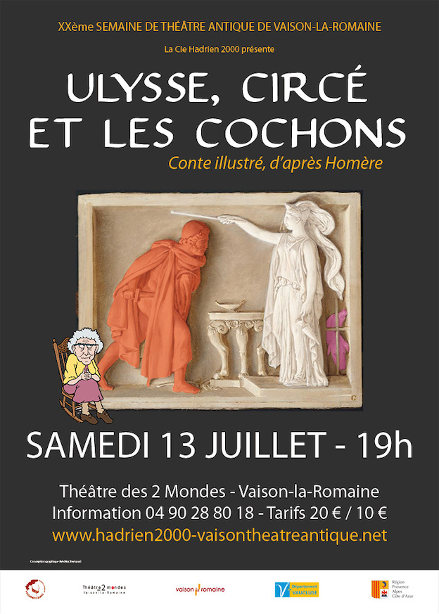 XXe Semaine de Théâtre Antique de Vaison la Romaine, spectacles des 12 et 13 juillet 2019