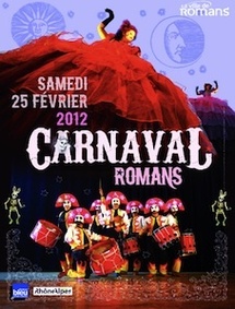 Carnaval : A la vie à la mort ! A Romans sur Isère le 25 février 2012