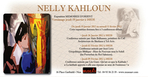 Exposition Mémoire d'Orient de Nelly Kahloun au MUSEAAV, Nice, du 19 janvier au 11 février 2012 Exposition Mémoire d'Orient de Nelly Kahloun au MUSEAAV, Nice, du 19 janvier au 11 février 2012