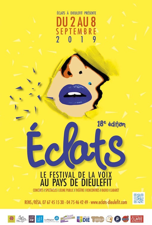Eclats, festival de la voix au pays de Dieulefit du 2 au 8 septembre 2019
