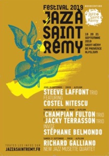 Festival Jazz à Saint-Rémy, Steeve Laffont trio featuring Costel Nitescu, Jacky  Terrasson et Richard Galliano en haut de l'affiche Festival Jazz à Saint-Rémy, Steeve Laffont trio featuring Costel Nitescu, Jacky  Terrasson et Richard Galliano en haut de l'affiche