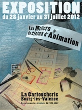 Les métiers du cinéma d’animation, une exposition interactive à la Cartoucherie, Bourg-lès-Valence (Drôme)