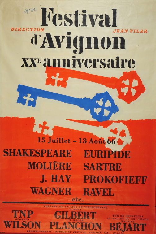 Signé Jacno, un graphisme brut pour un théâtre populaire, exposition à la Maison Jean Vilar, Avignon, du 18.05 au 3.11.19 Signé Jacno, un graphisme brut pour un théâtre populaire, exposition à la Maison Jean Vilar, Avignon, du 18.05 au 3.11.19