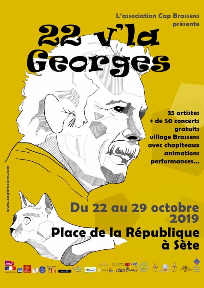 La 6e édition du festival 22 V’La Georges se déroulera du 22 au 29 octobre 2019 à Sète
