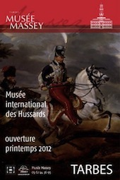 Inauguration du Musée International des Hussards de Tarbes le samedi 3 mars 2012, en présence de Frédéric Mitterand