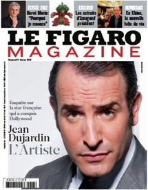 Jean Dujardin, l'artiste, par Jean-Marc Parisis, dans le Figaro Magazine du 17 janvier 2012 Jean Dujardin, l'artiste, par Jean-Marc Parisis, dans le Figaro Magazine du 17 janvier 2012
