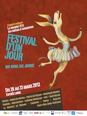 Festival d’un Jour, du 26 au 31 mars 2012  dans 14 communes de la Drôme et de l’Ardèche