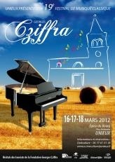 19ème Festival Georges Cziffra à Unieux (42), du 16 au 18 mars 2012