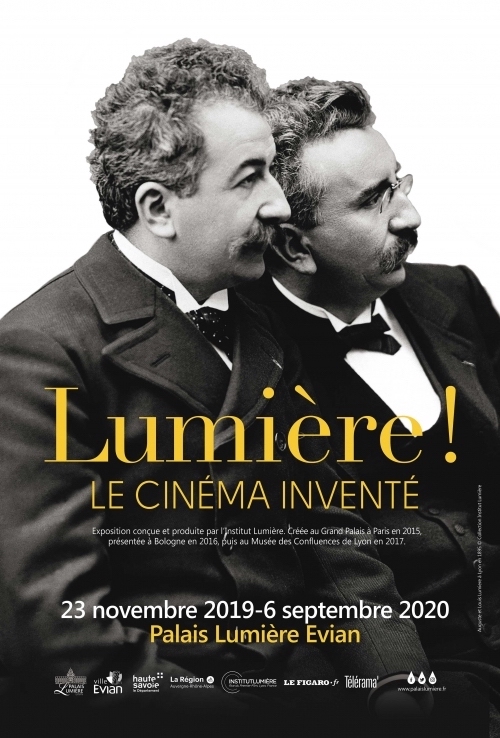 Exposition Lumière ! Le cinéma inventé, à Evian du 23 novembre 2019 au 6 septembre 2020 Exposition Lumière ! Le cinéma inventé, à Evian du 23 novembre 2019 au 6 septembre 2020