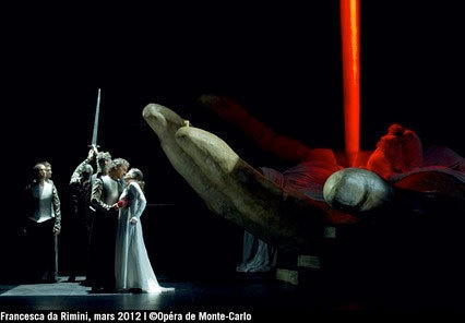 Francesca da Rimini de Zandonai en création à l'opéra de Monte-Carlo Francesca da Rimini de Zandonai en création à l'opéra de Monte-Carlo