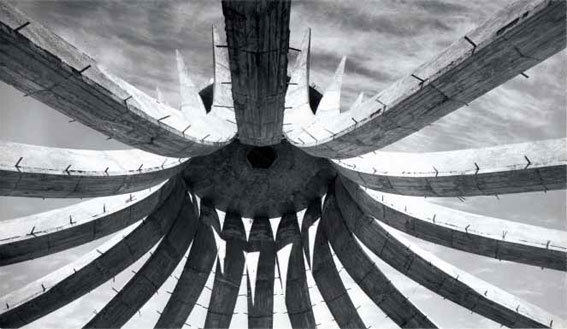 Lucien Hervé, Cathédrale de Brasilia, 1961. Lucien Hervé, Cathédrale de Brasilia, 1961.