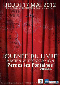 10e Journée du Livre Ancien et d’Occasion de Pernes les Fontaines, jeudi 17 mai 2012