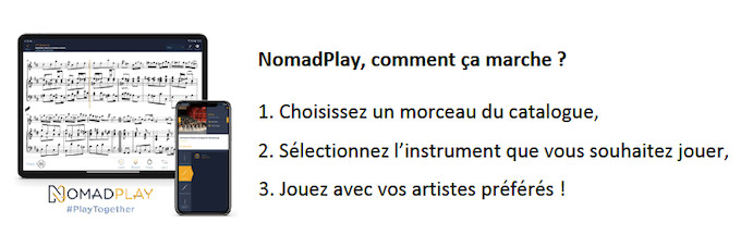 Renaud Capuçon investit dans la start-up française NomadPlay Renaud Capuçon investit dans la start-up française NomadPlay