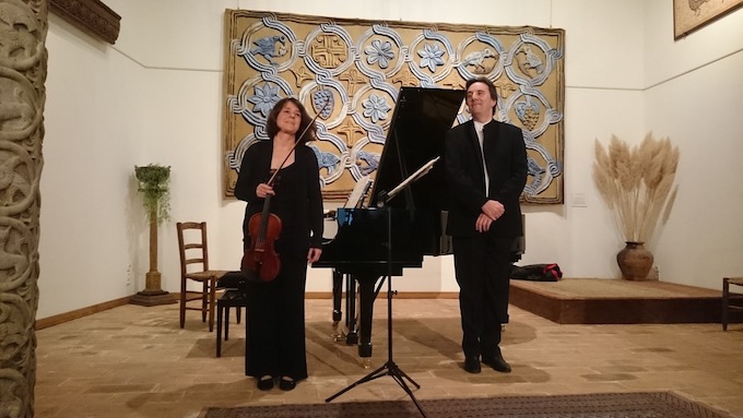 Saskia Lethiec, violon, François Daudet, piano © DR