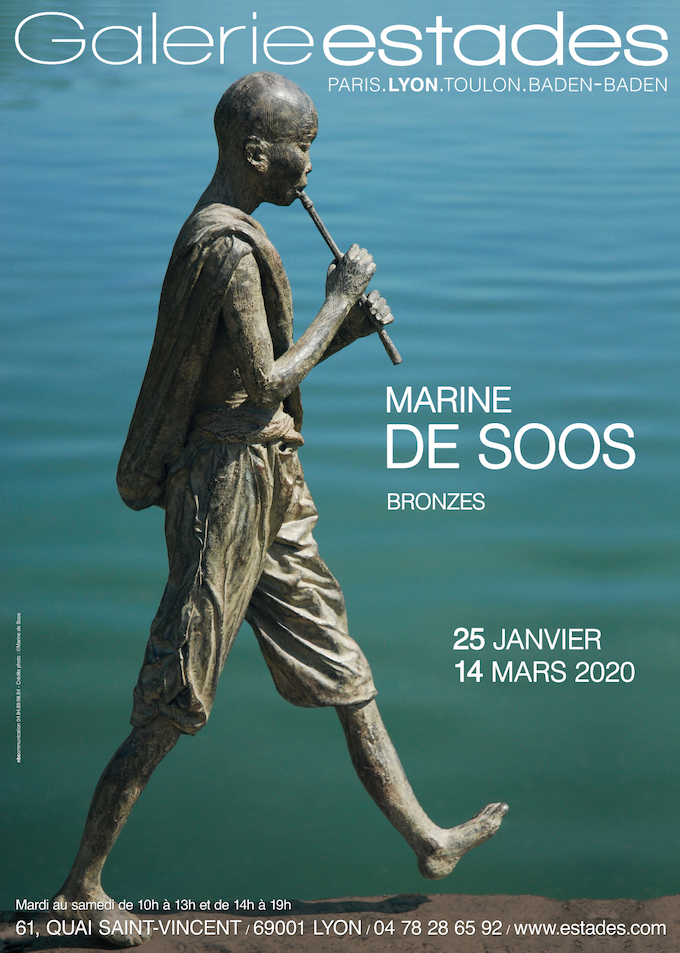 Marine De Soos, Sculpture, Galerie Michel Estades, Lyon, du 25 janvier au 14 mars 2020