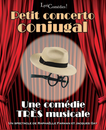 « Petit concerto conjugal », Jeudi 13 février 2020 à 20h30 Théâtre Jacques Bodoin à Tournon  sur Rhône