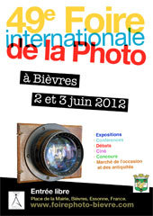 49e Foire Internationale de la Photo - Bièvres - Les 2 et 3 juin 2012